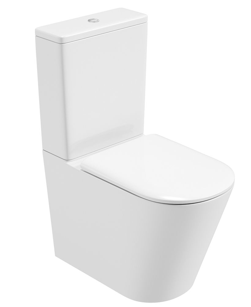 Reflections Rimless Fully Shrouded Close Coupled Wc & Alpha Soft Close Seat