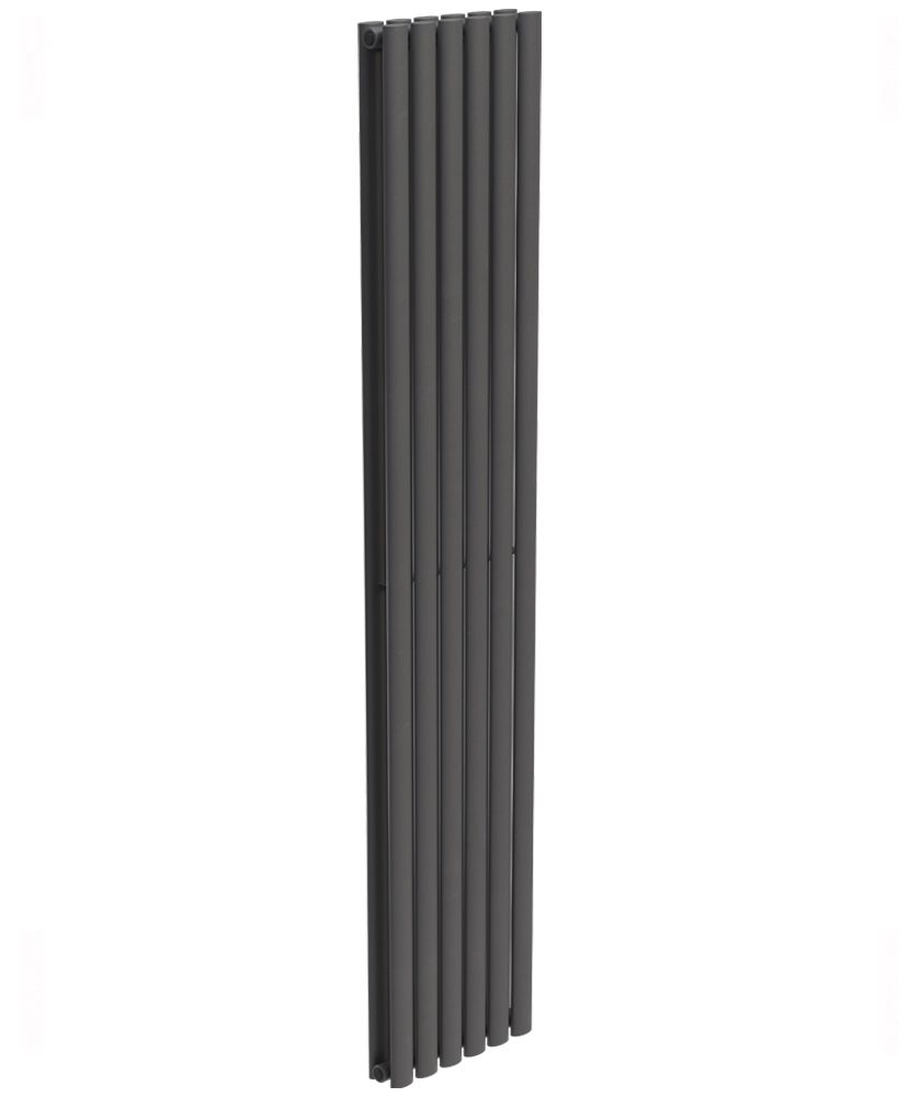 Amura 1800X360Mm Designer Radiator Vertical Double Panel Anthracite