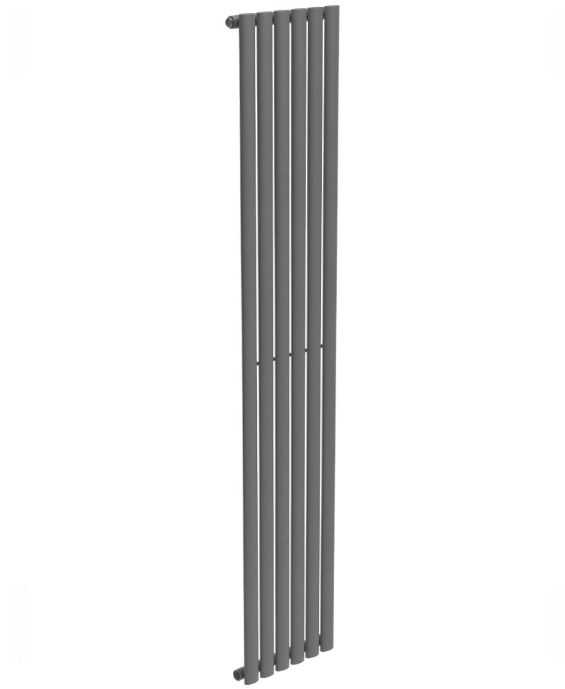 Amura 1800X360Mm Designer Radiator Vertical Single Panel Anthracite