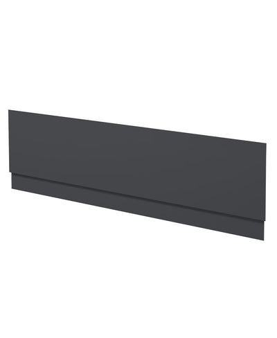 Scandinavian 1800Mm Front Bath Panel Matt Midnight Grey