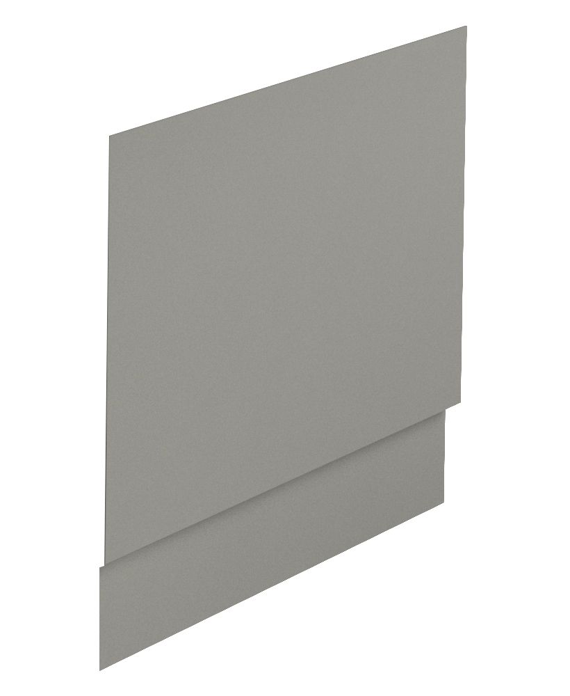 Scandinavian 700Mm End Bath Panel Matt Arctic Grey
