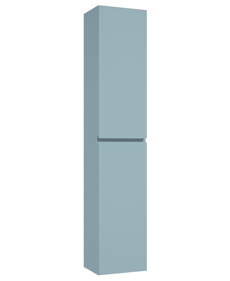 Scandinavian 30Cm Wall Column Matt Morning Sky Blue