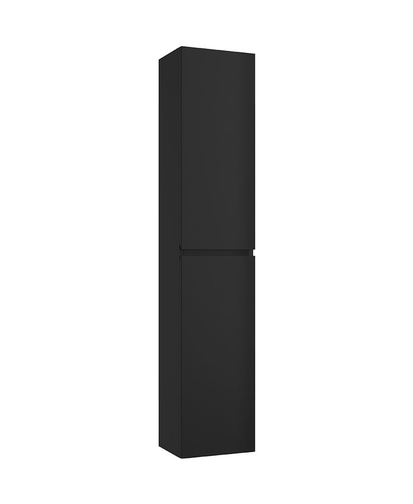 Scandinavian 30Cm Wall Column Matt Black