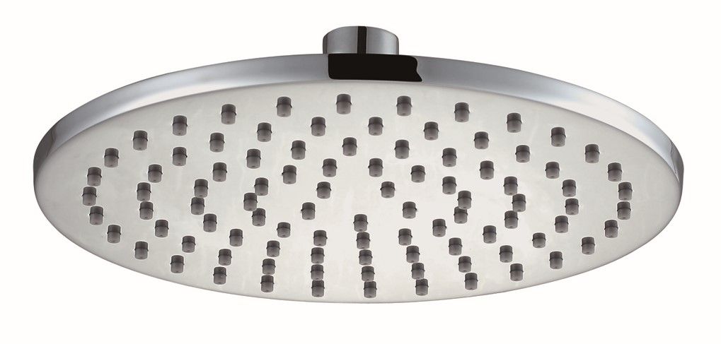 Sync Round Brass Shower Head 200Mm Chrome