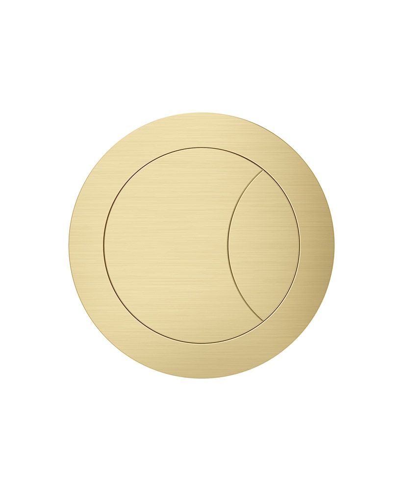Sonas Flush Button For Via And Pena Brushed Gold