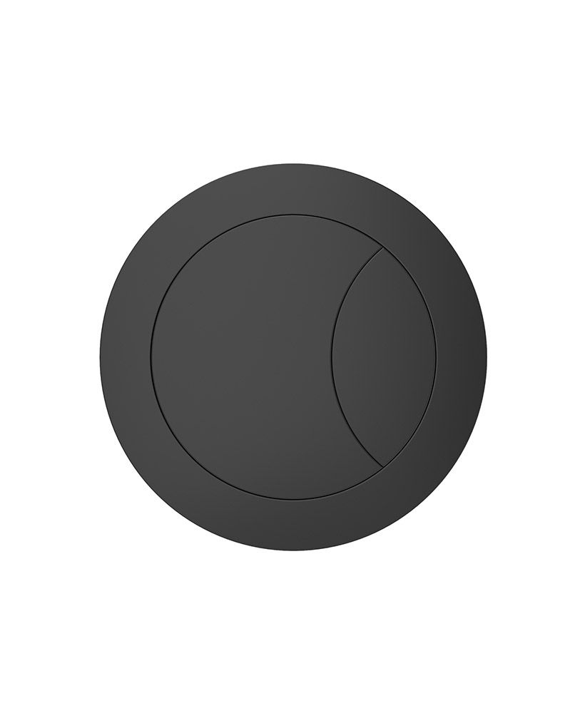 Sonas Flush Button For Via And Pena Matt Black