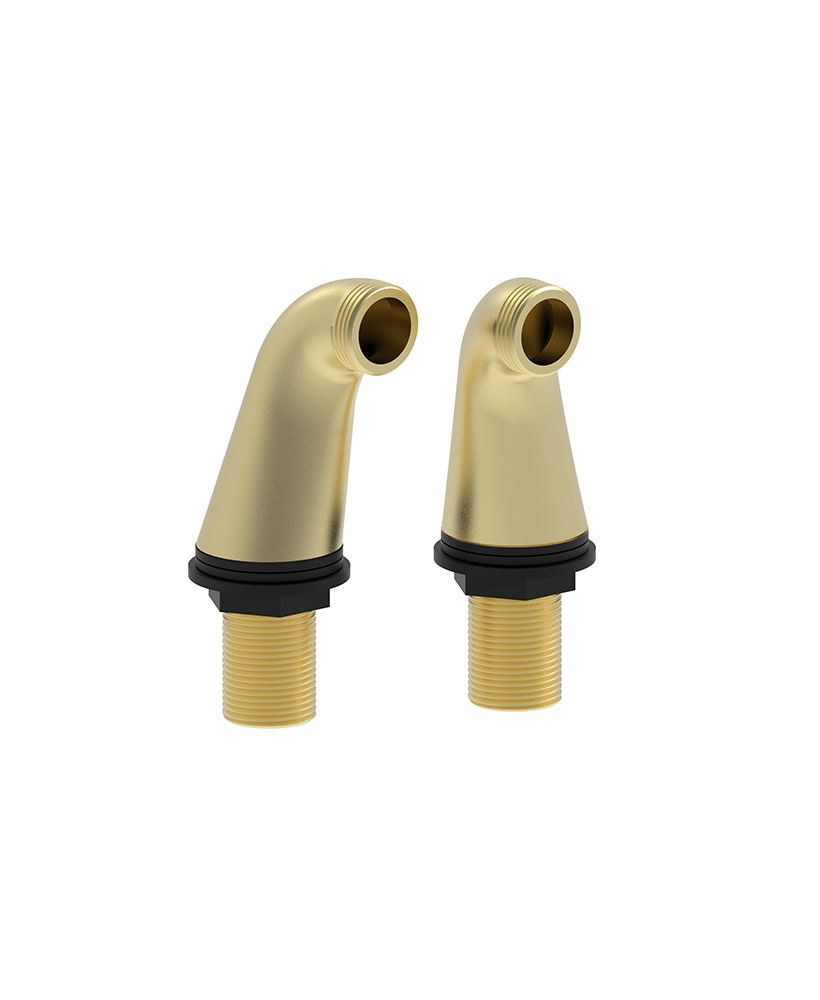 Sonas Leg Set For Thermostatic Bath Shower Mixer Brushed Gold