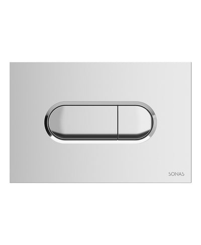 Urban Dual Flush Plate Chrome