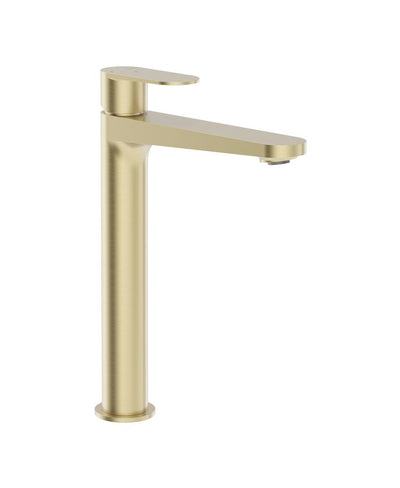 Urban Freestanding Basin Mixer Brushed Gold