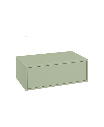 Urban Pulse 80Cm Floating Single Push Drawer Unit Parkland