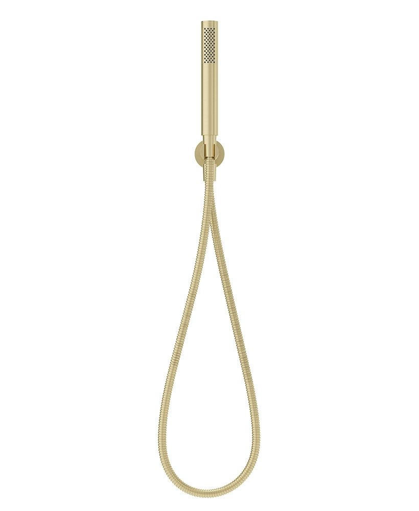 Alita Round Handset Kit Brushed Gold