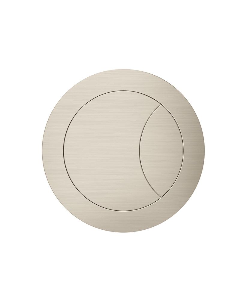 Sonas Dual Flush Button Brushed Nickel