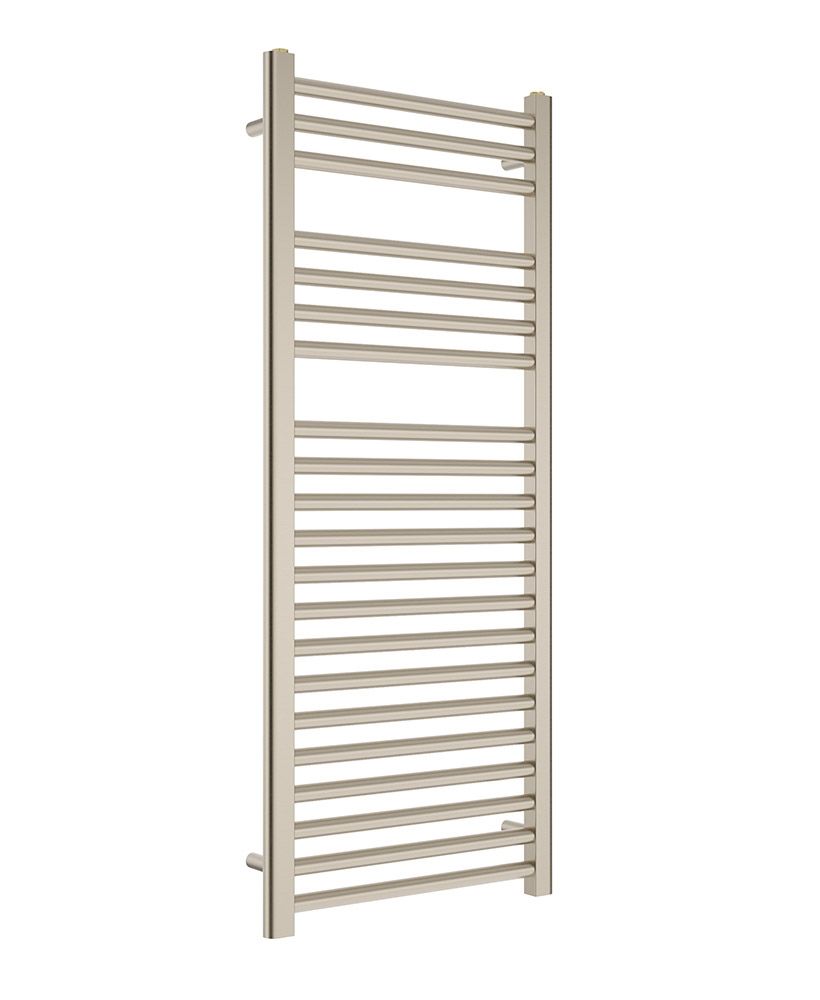 Arya 1200X500Mm Towel Warmer Brushed Nickel