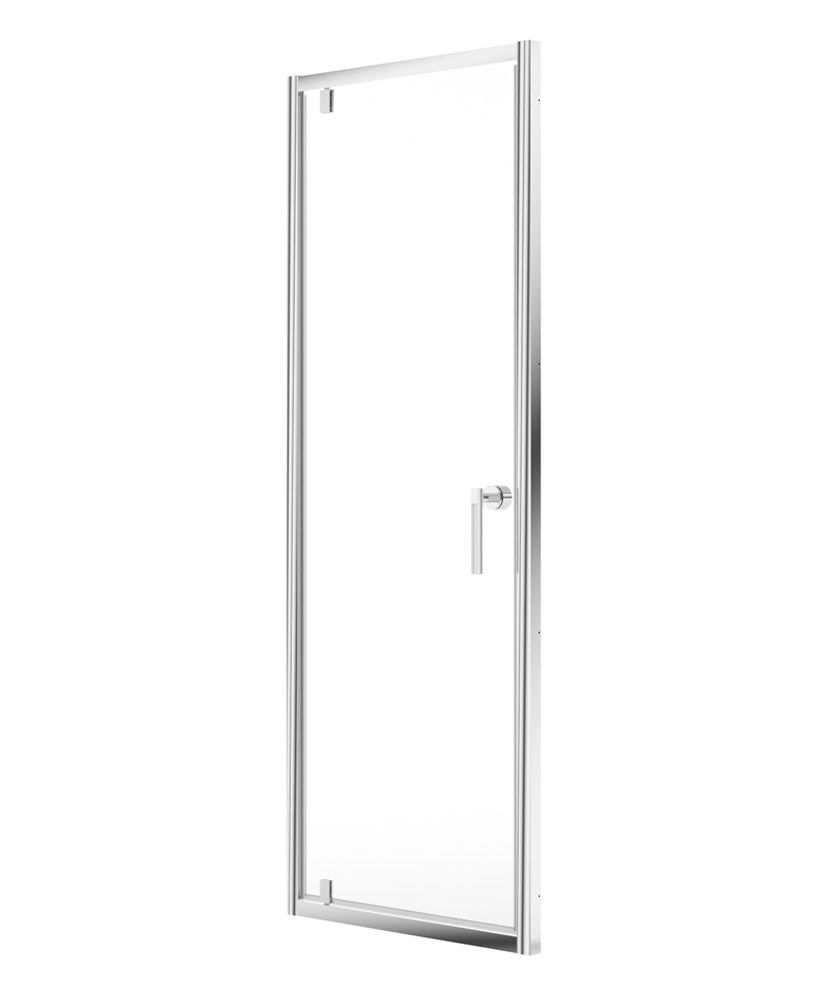 Zeba Pivot 900Mm Shower Door Chrome