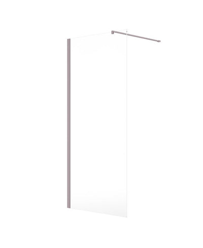 Aspect 1000Mm Wetroom Panel Matt Cashmere Pink