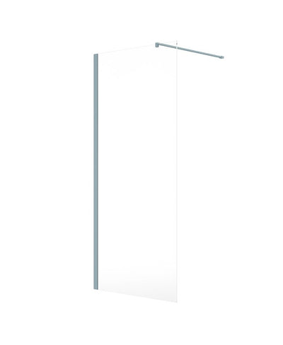 Aspect 1000Mm Wetroom Panel Matt Morning Sky Blue