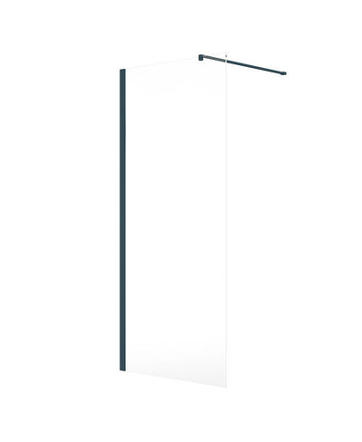 Aspect 1000Mm Wetroom Panel Matt Ocean Blue