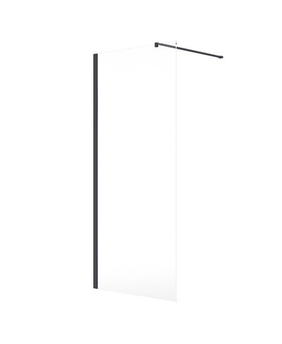 Aspect 1000Mm Wetroom Panel Matt Night Sky Blue