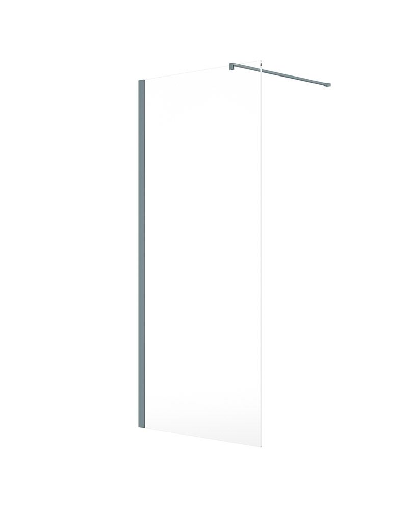 Aspect 1000Mm Wetroom Panel Matt Coral Green