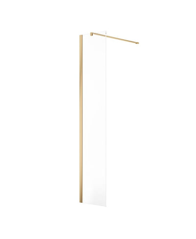 Aspect 400Mm Wetroom Panel Brushed Gold