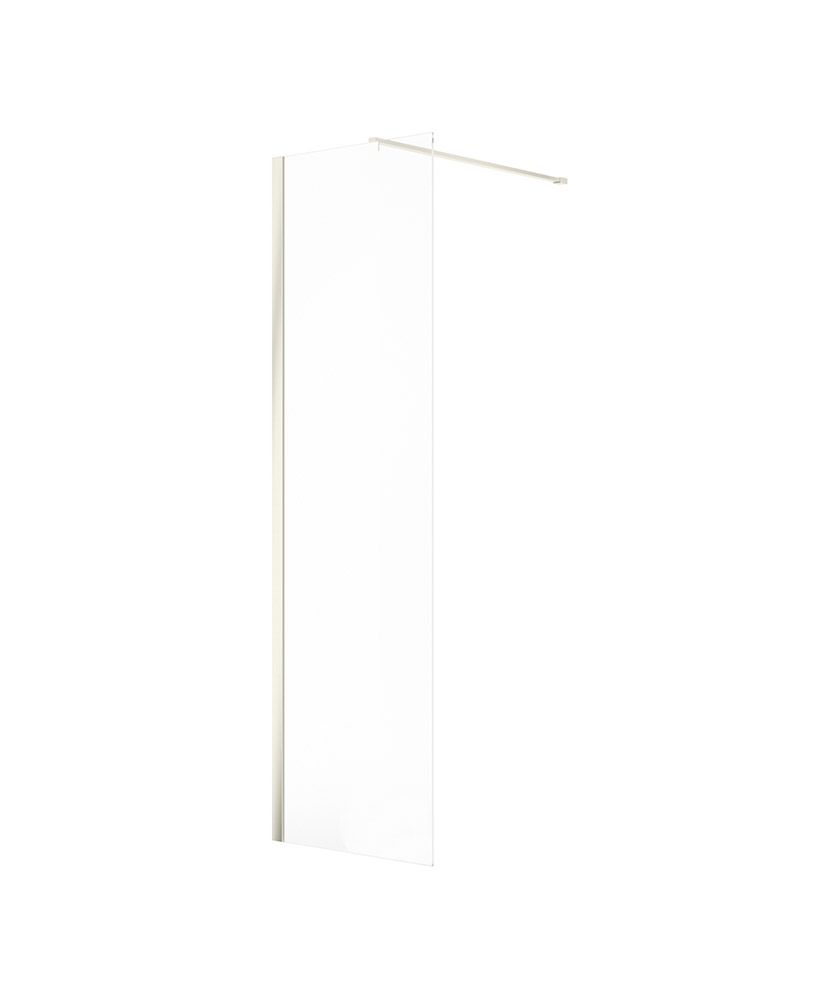 Aspect 600Mm Wetroom Panel Brushed Nickel