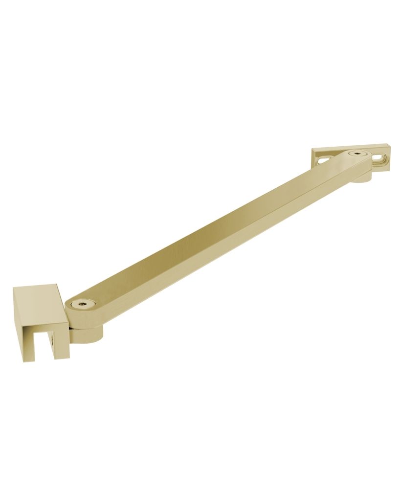 Aspect 300Mm Angle Support Bar Brushed Gold