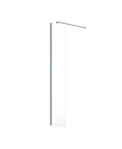 Aspect 400Mm Wetroom Panel Morning Sky Blue Matt