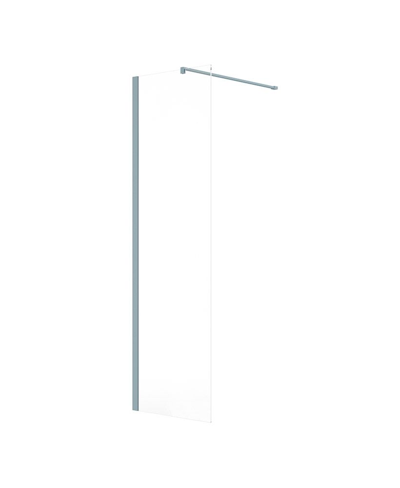 Aspect 600Mm Wetroom Panel Morning Sky Blue Matt