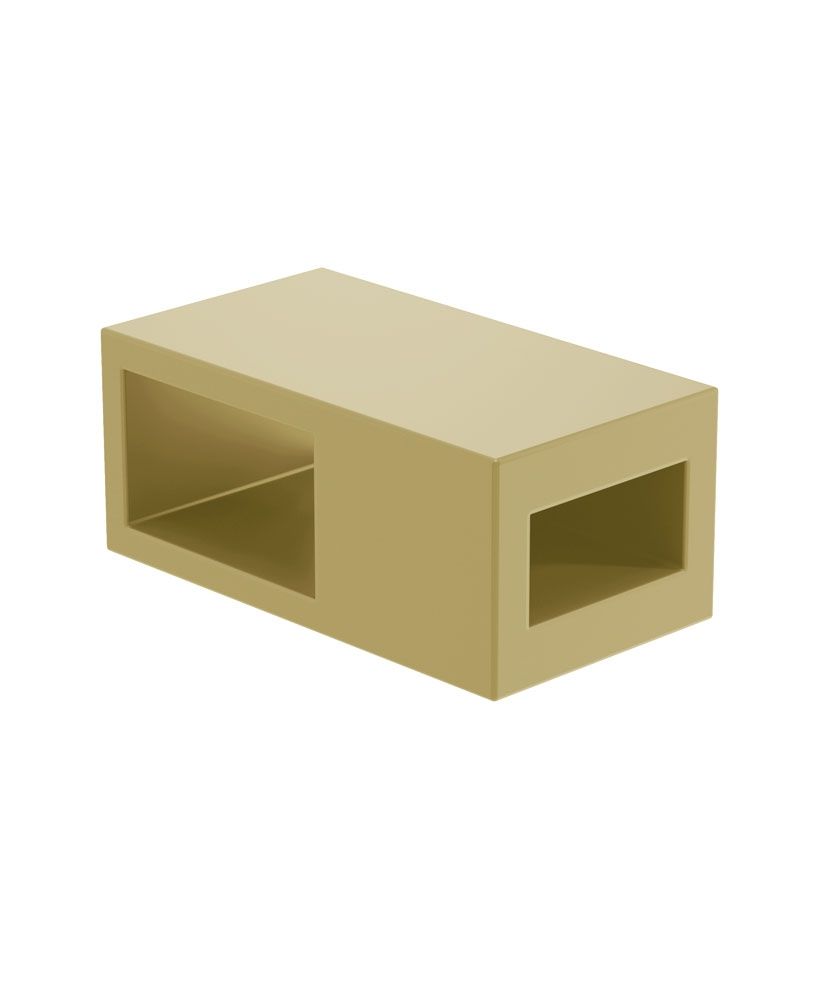 Mirage T Piece Joiner For Support Bars Brushed Gold