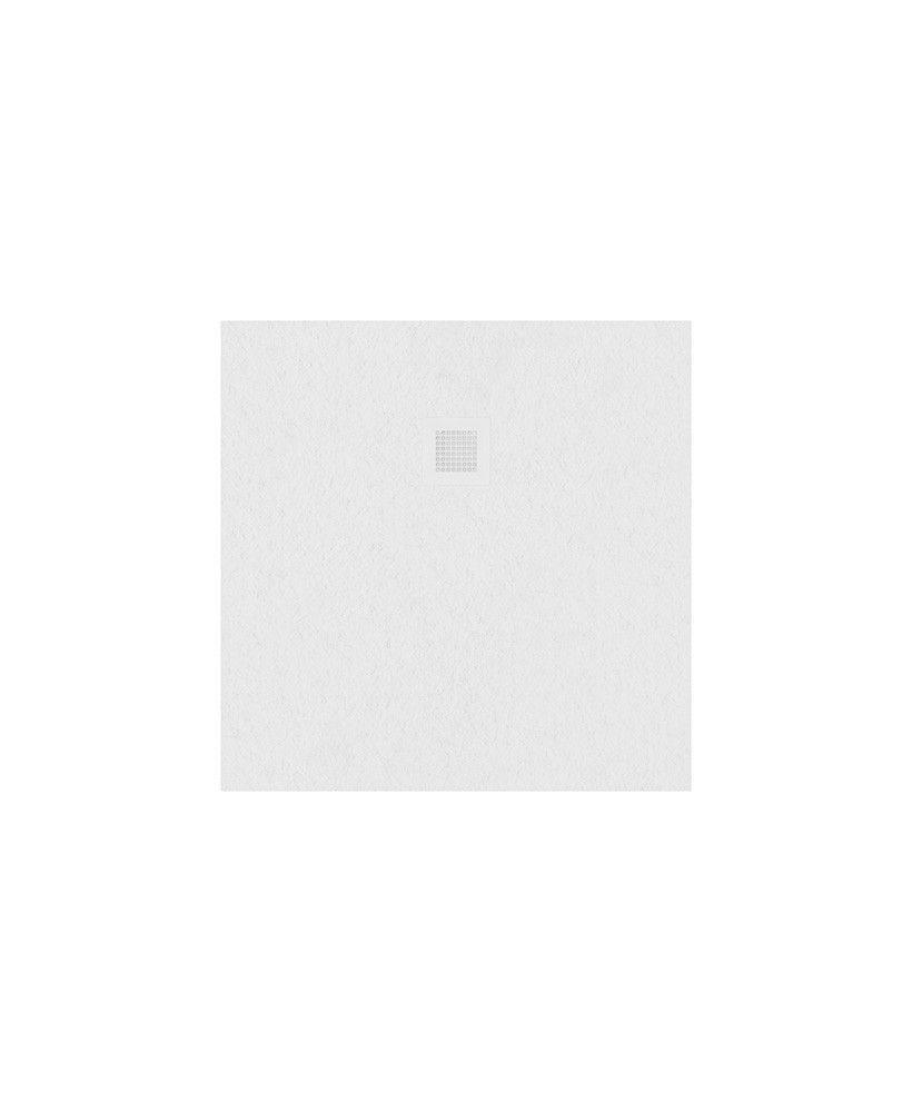 Slate Square 900Mm Shower Tray White & Waste