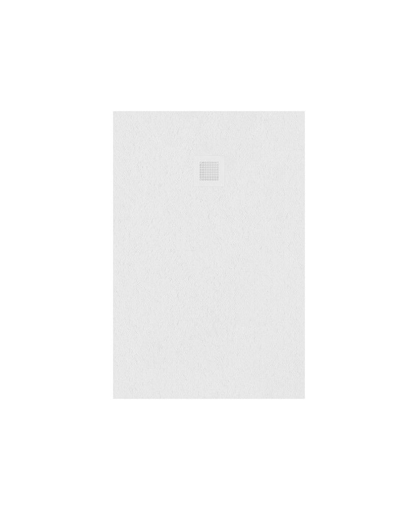 Slate Rectangle 1200X800Mm Shower Tray White & Waste