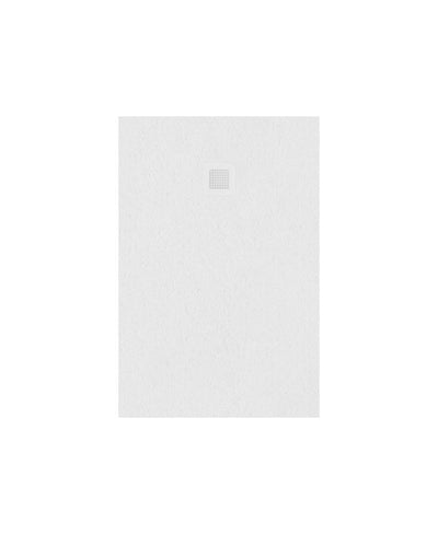 Slate Rectangle 1200X800Mm Shower Tray White & Waste