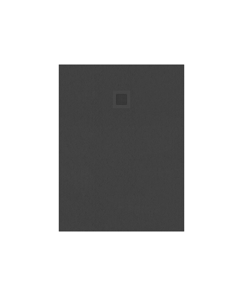 Slate Rectangle 1200X900Mm Shower Tray Anthracite & Waste