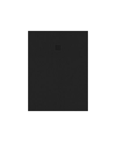 Slate Rectangle 1200X900Mm Shower Tray Black & Waste