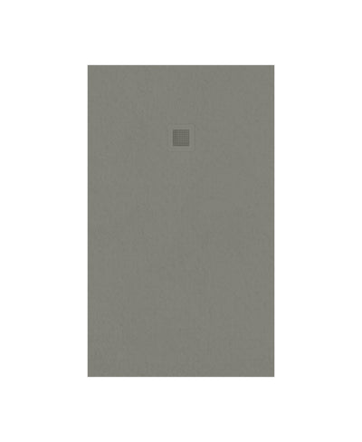 Slate Rectangle 1500X900Mm Shower Tray Taupe & Waste