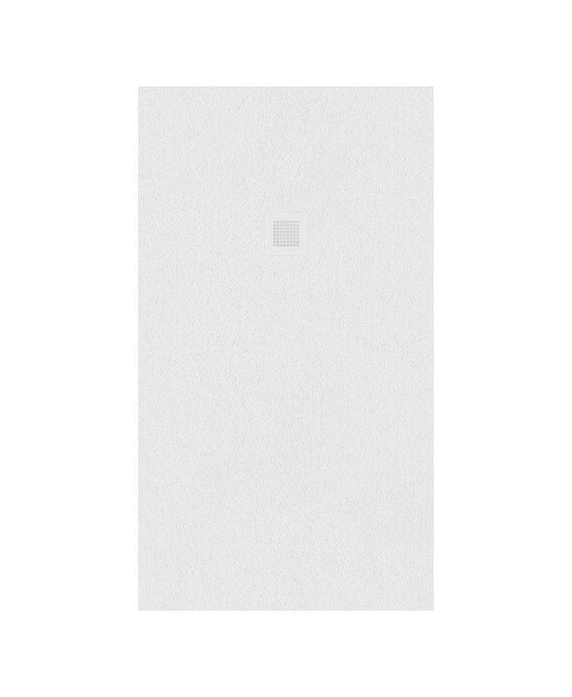Slate Rectangle 1600X900Mm Shower Tray White & Waste