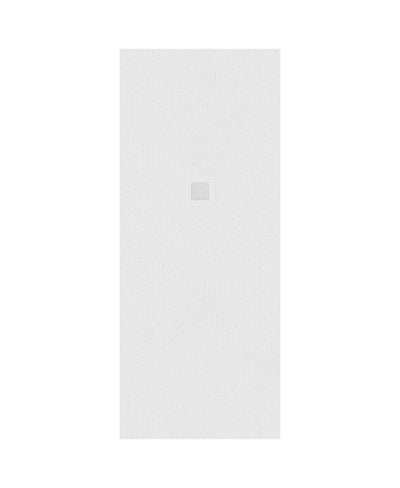 Slate Rectangle 1700X700Mm Shower Tray White & Waste