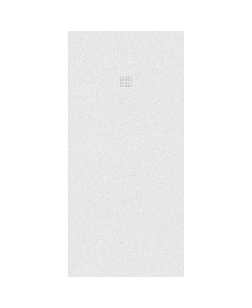 Slate Rectangle 1700X800Mm Shower Tray White & Waste