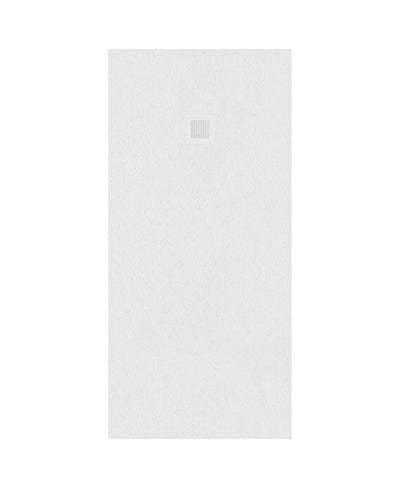 Slate Rectangle 1700X800Mm Shower Tray White & Waste