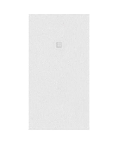 Slate Rectangle 1700X900Mm Shower Tray White & Waste