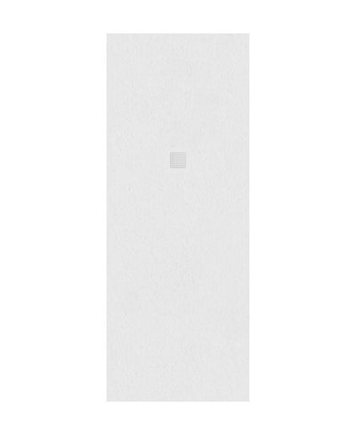 Slate Rectangle 1800X700Mm Shower Tray White & Waste