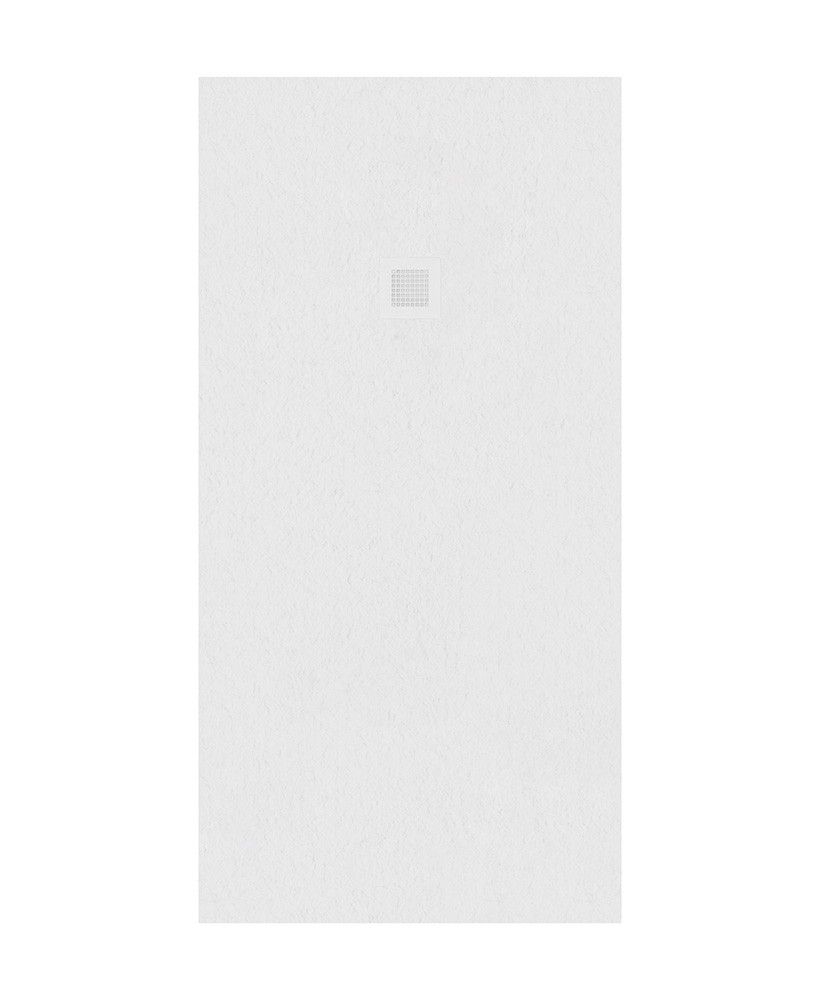 Slate Rectangle 1800X900Mm Shower Tray White & Waste