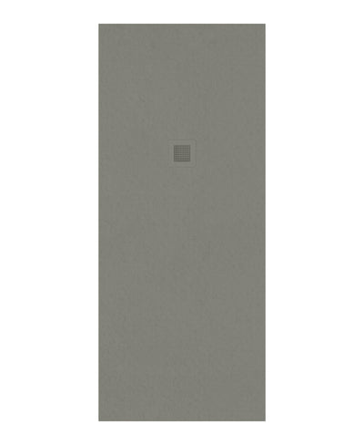 Slate Rectangle 1900X800Mm Shower Tray Taupe & Waste
