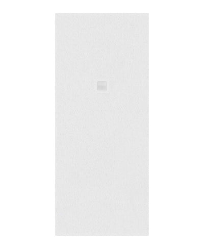 Slate Rectangle 1900X800Mm Shower Tray White & Waste