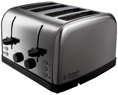 Russell Hobbs Brushed 4-Slice Toaster