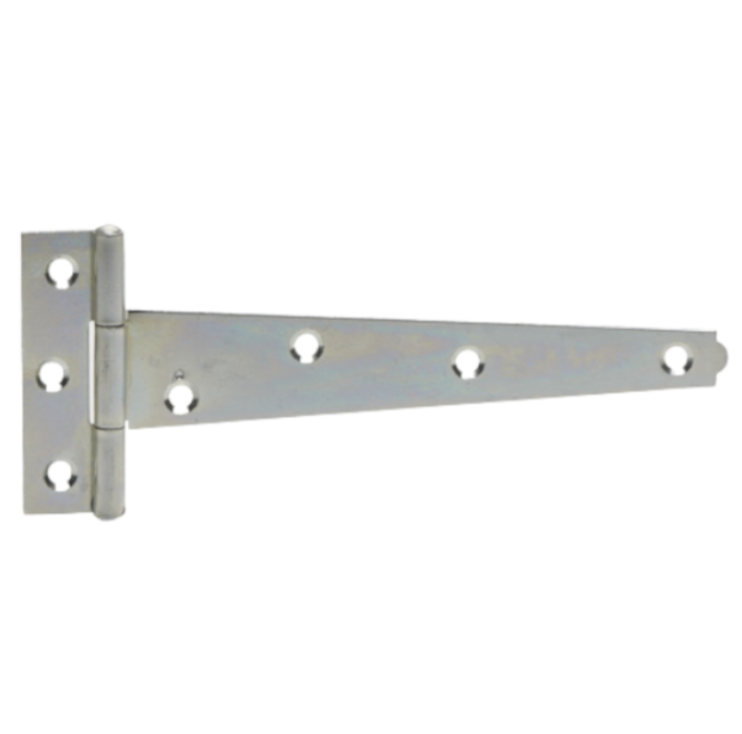 T-Hinge Light Zinc 4"