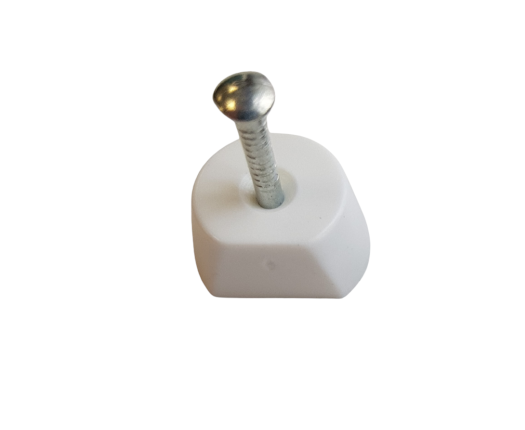 Shelf Support White Nail In