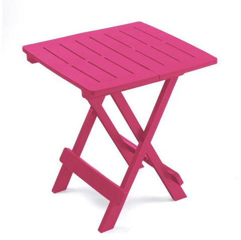 Adige Folding Table - Fuchsia Pink