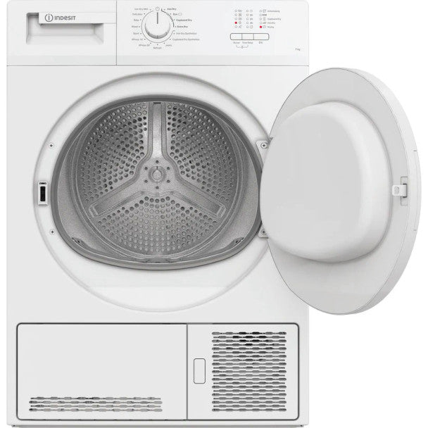 Indesit CYDC82WWGLUK 8kg Condenser Dryer White