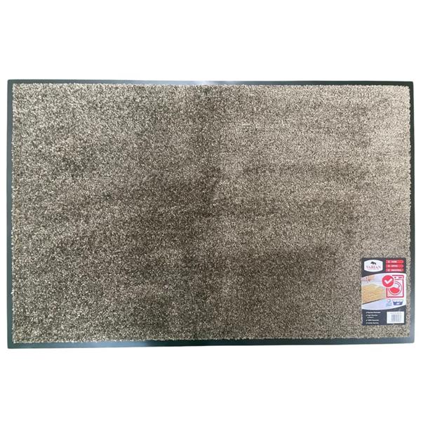 Wash & Clean Mat Brown – 60cm x 90cm